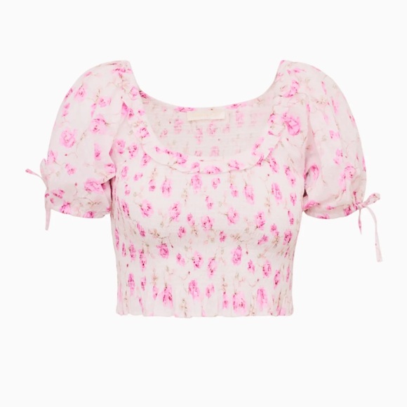 LoveShackFancy Molly Heirloom Print Top - Picture 5 of 5